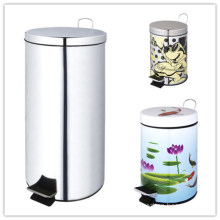 Hand Free Round Shape Wast Bin/ Stainless Steel Dustbin (MTS-SWB-YH020A)